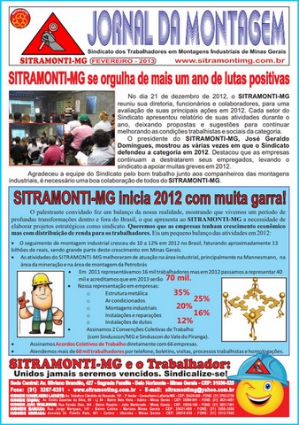 Informativos SITRAMONTI-MG 2014