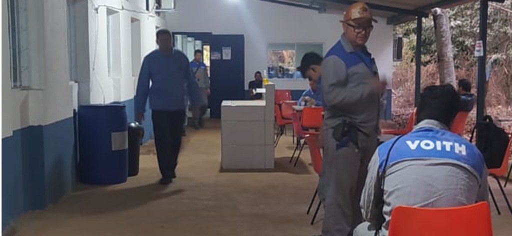 Trabalhadores da VOITH, na Usina de Furnas, paralisam as atividades 