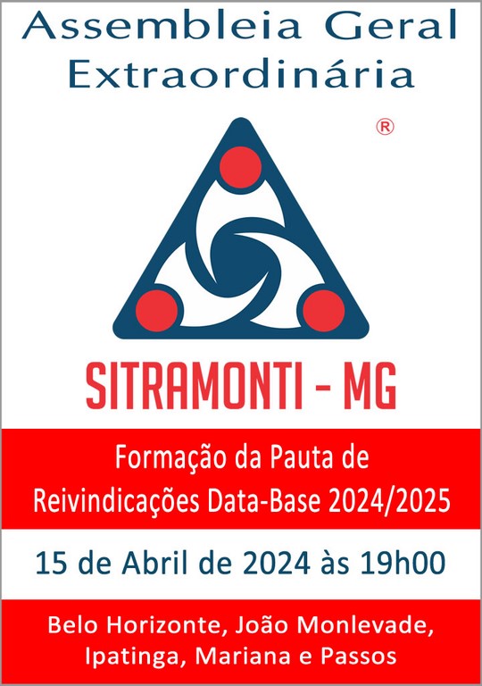 Edital AGE - Formação da Pauta de Reivindicações Data-Base 2024/2025