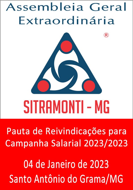 Edital de Convocação - 04 de Janeiro de 2023