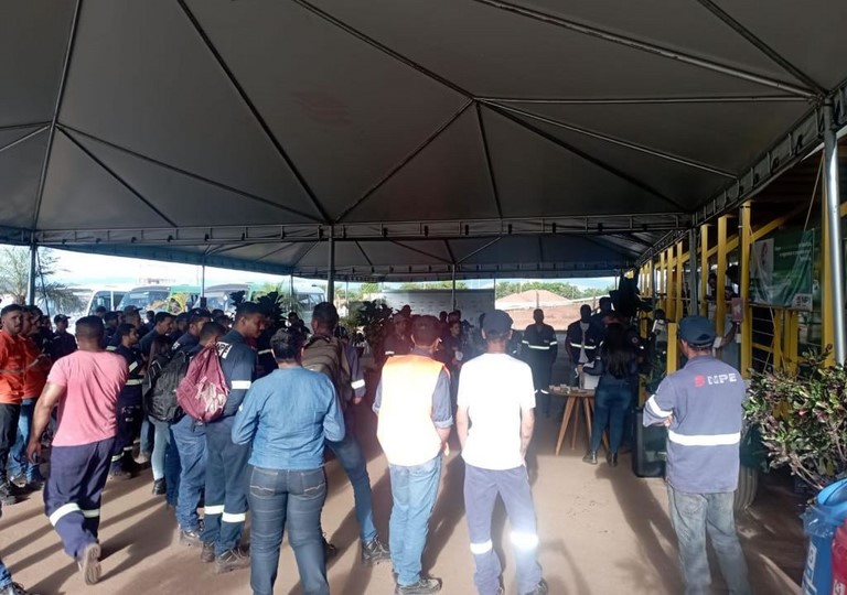 Eleição da CIPA, na NPE, Mina Cauê, Eleição da CIPA, na NPE, Mina Cauê,