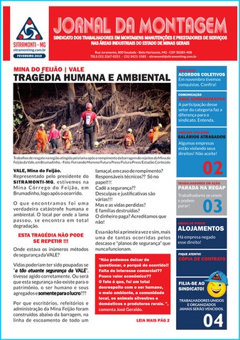 Informativos SITRAMONTI-MG 2019