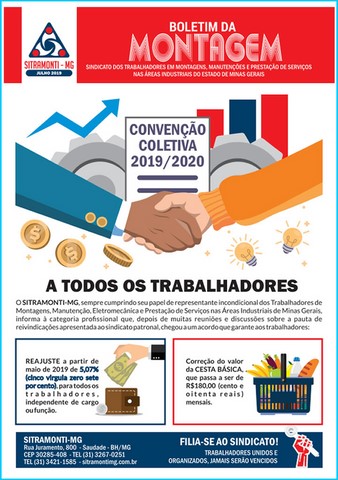 Informativos SITRAMONTI-MG 2019