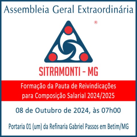 Edital Out/24 REGAP Betim