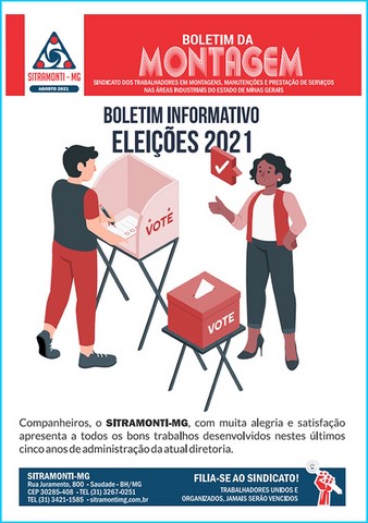 Informativos SITRAMONTI-MG 2021