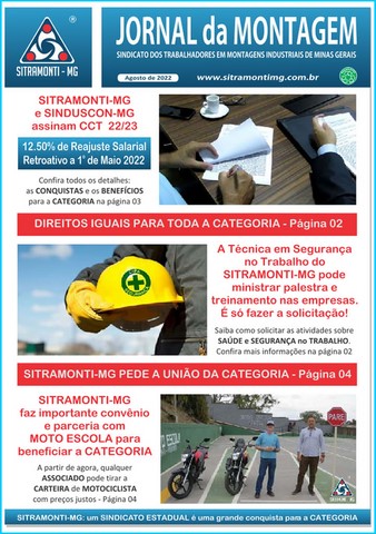 Informativos SITRAMONTI-MG 2022