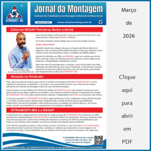 SITRAMONTI-MG faz assembleia com trabalhadores da Progen, na obra da Vallourec SITRAMONTI-MG faz assembleia com trabalhadores da Progen, na obra da Vallourec