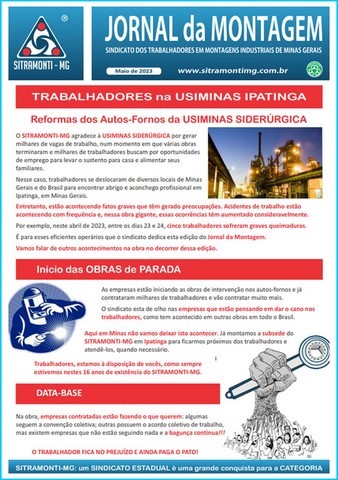 Informativos SITRAMONTI-MG 2023