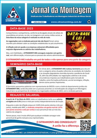Jornal da Montagem DATA-BASE Julho 23