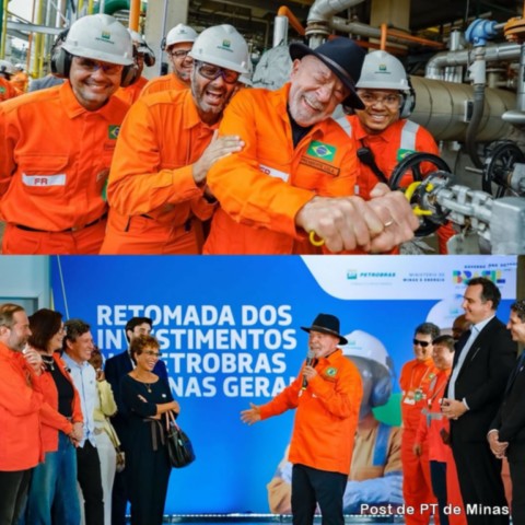 Presidente Lula anuncia investimento bilionário na REGAP Betim
