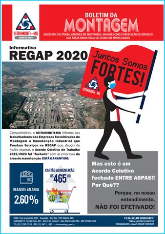 Informativos SITRAMONTI-MG 2020