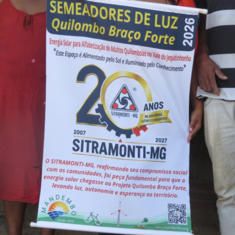 Projeto Semeadores de Luz - Energia Solar para Alfabetizar Quilombolas no Vale do Jequitinhonha